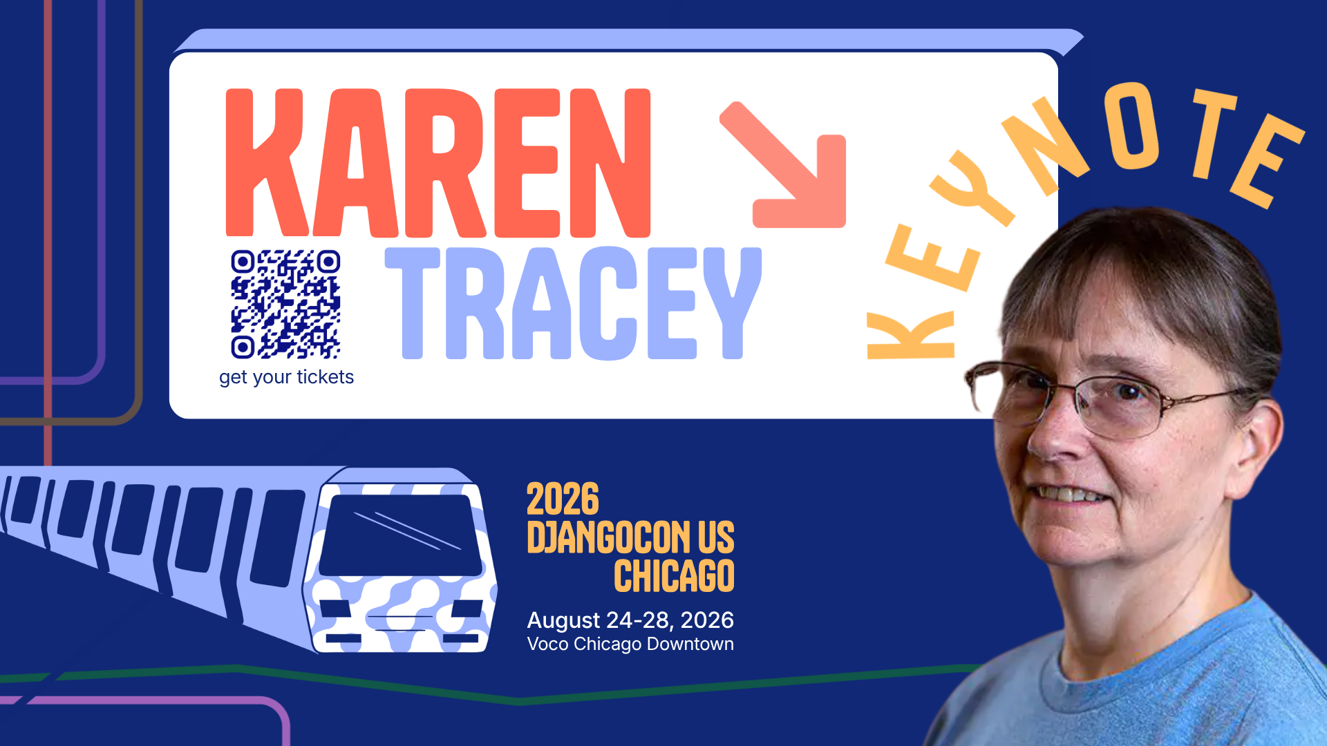 Announcing Karen Tracey as a DjangoCon US 2026 keynote speaker